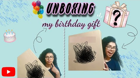 Unboxing my birthday gift!!