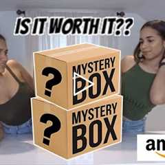 WE BOUGHT TWO AMAZON MYSTERY BOXES...| was it worth the $60??