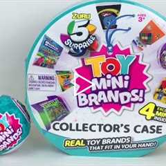 Toy Mini Brands Zuru 5 Surprise Capsule & Collector Case Unboxing & Review