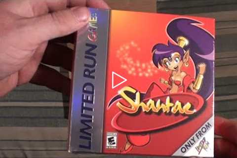 Shantae - Limited Run Games - Unboxing