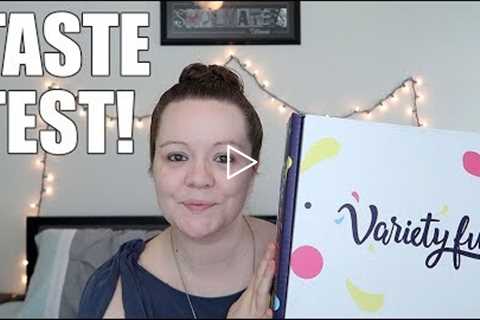 Variety Fun Subscription Box Unboxing | Monthly Subscription Food Box | In Love With Food &..