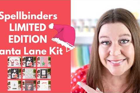 Unboxing Spellbinders Limited Edition Santa Lane Kit