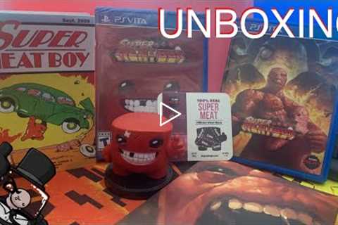 Unboxing The Super Meat Boy PlayStation Vita Collector’s Edition - Limited Run Games