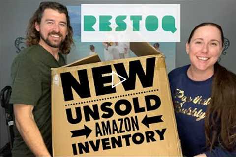 RESTOQ Wholesale...Something NEW! Unboxing Mystery Amazon Unsold Inventory $125 Box