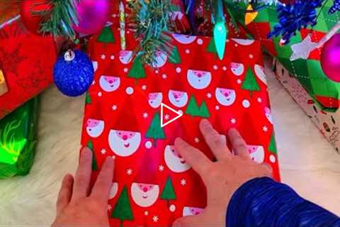 ASMR Unboxing - Christmas Gift Unwrapping - Gift Ideas - Hulk, Hedwig, Egg Surprises, Dominos, Jenga