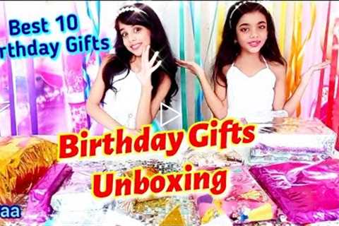 Birthday gifts unboxing | Gifts ideas for Birthday girl | Birthday morning present opening | Ojasyaa