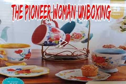 The Pioneer Woman Unboxing #vlogs #unboxing #thepioneerwoman #gifts #presents