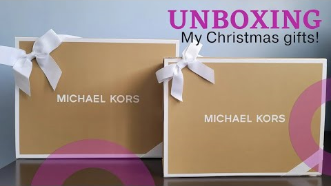 Unboxing my Christmas gifts!