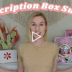 Subscription Box Sunday | Vol. 5 April 2022 | Walmart Beauty, Dot Boxx, Oddball Club + MORE