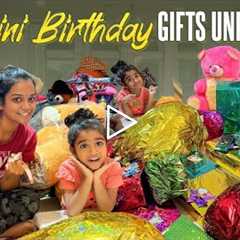 Harini Birthday Gifts Unboxing || Mahishivan || Tamada Media
