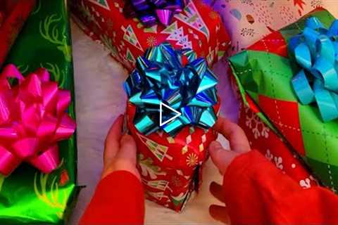 Gift Ideas for Boys and Girls  - Christmas Gift Unwrapping - ASMR Unboxing - Secret Santa - Marbles