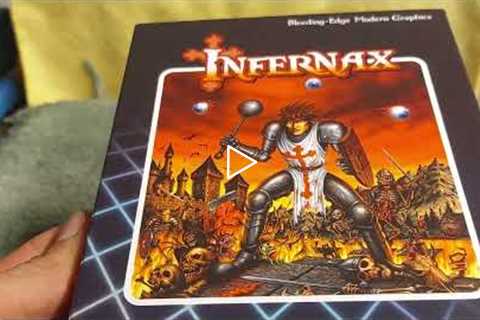 Infernax PS4 Collector's Edition Unboxing- Limited Run Games