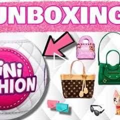 UNBOXING MINI BRANDS FASHION!! Zuru 5 Surprise Blind Bag Toy Opening!