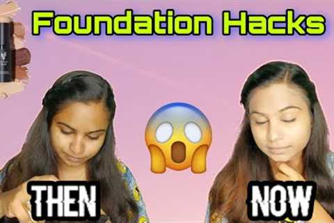 ALL IN ONE FOUNDATION TRENDING HACKS 😘 // OMG IT''S WORK 😱