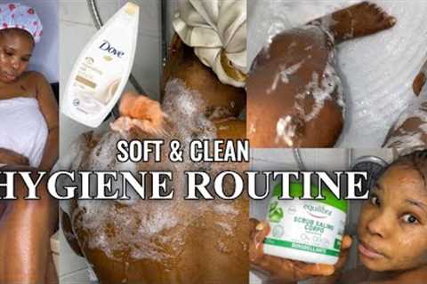 SHOWER ROUTINE FOR SOFT AND GLOWING SKIN/ FEMININE HYGIENE & BODY CARE HYGIENE
