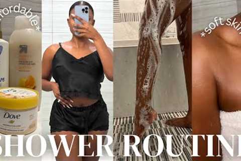 AFFORDABLE SHOWER ROUTINE 2022 | Hygiene Tips, Self Care, Body Care and Skincare