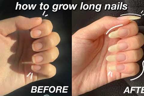 HOW TO GROW LONG NAILS *tips for healthy & strong nails* | Ep. 3 💅🏻