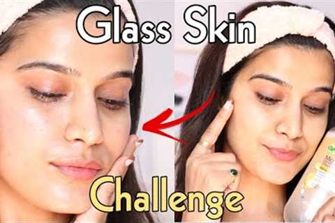 Glass Skin Challenge 2023 | *7 Days* Result | Using Indian Skin Care Products |  Super Style Tips