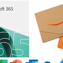 Amazon is offering a $50 gift card when you buy a year of Microsoft 365 Family