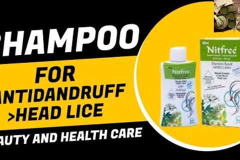 Hair Shampoo | Best For Dandruff And Head Lice | Beauty And Health Care
