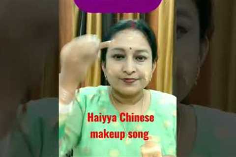 Haiyya song Chinese brown Smokey eye makeup,Professional makeup artist, beauty secrets#shorts#haiyya