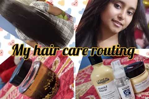 ❤️||My hair care routine||❤️ ||how I get soft and shine hair||