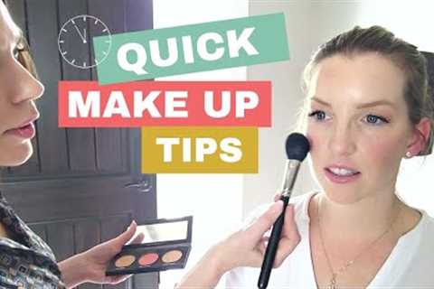 Pro Makeup Artist Reveals Quick Makeup Tutorial for Busy Hostesses | Get Ready in a Hurry!