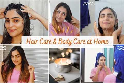 My Hair Care & Body Care Routine at Home | Nimmy Arungopan