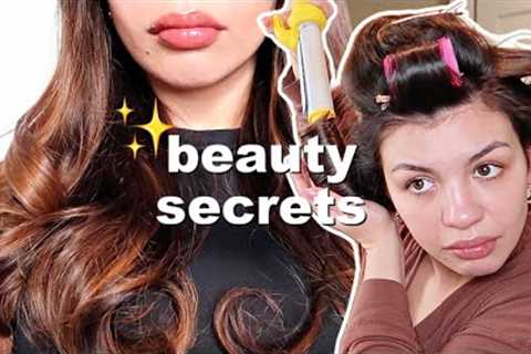 BEAUTY SECRETS & HACKS | Clear Skin, Hair Care, Smooth Skin!!