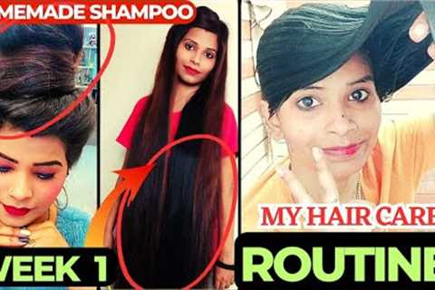 Hair growth : Amazing *extreme hair growth* homemade hair shampoo 🧴