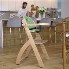 Abiie Beyond Junior Y High Chair – Wooden High Feeding Chair for Babies