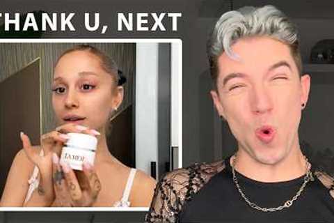 Reacting to Ariana Grande''s Skin Care Routine