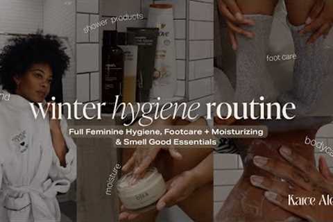 Winter Shower/Body Care Routine→ Feminine Hygiene, Foot Care + Moisturizing & Smell Good..