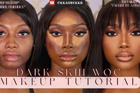 Darkskin WOC Makeup