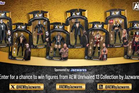 Score Epic #AEWbyJazwares Action Figures in Our Twitter Party: Oct. 6
