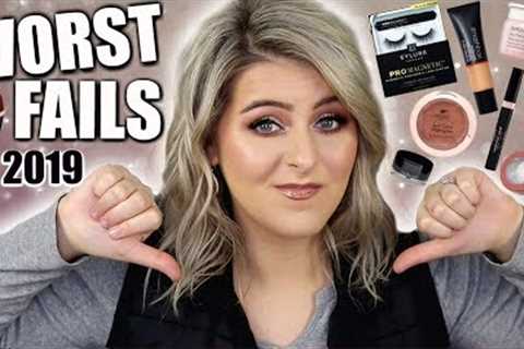 WORST BEAUTY PRODUCTS of 2019 // Makeup, Skin, & Hair FAILS