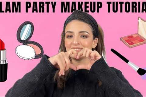 GLAM PARTY MAKEUP TUTORIAL with Product details | Easy to do | Beginner''s guide to do makeup |