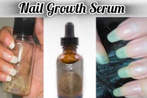 My Secret Nail Growth Serum | Long & Strong Nails  | Get Long Nail Naturally | 7 Days Nails..