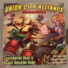 Union City Alliance: Heroes Unite! Like Marvel Legendary, but Now With More Theme! A Review