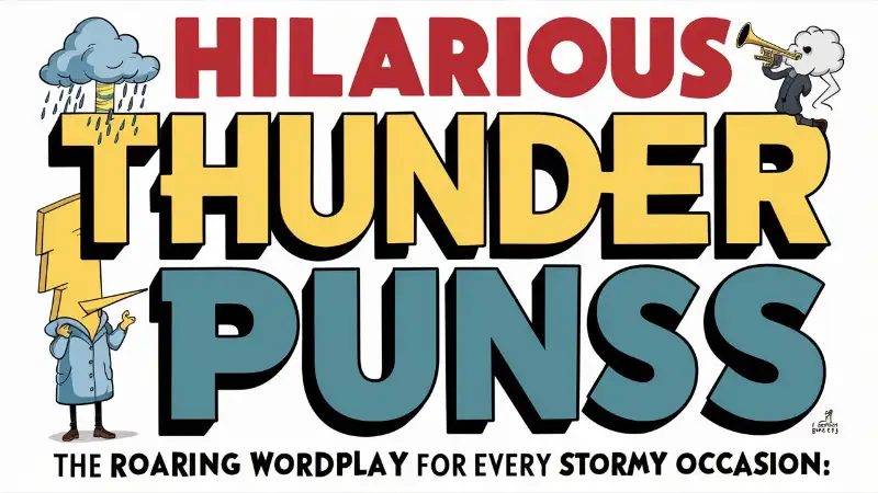 120 Thunder Puns & Lightning Jokes: Electrify Your Conversations!